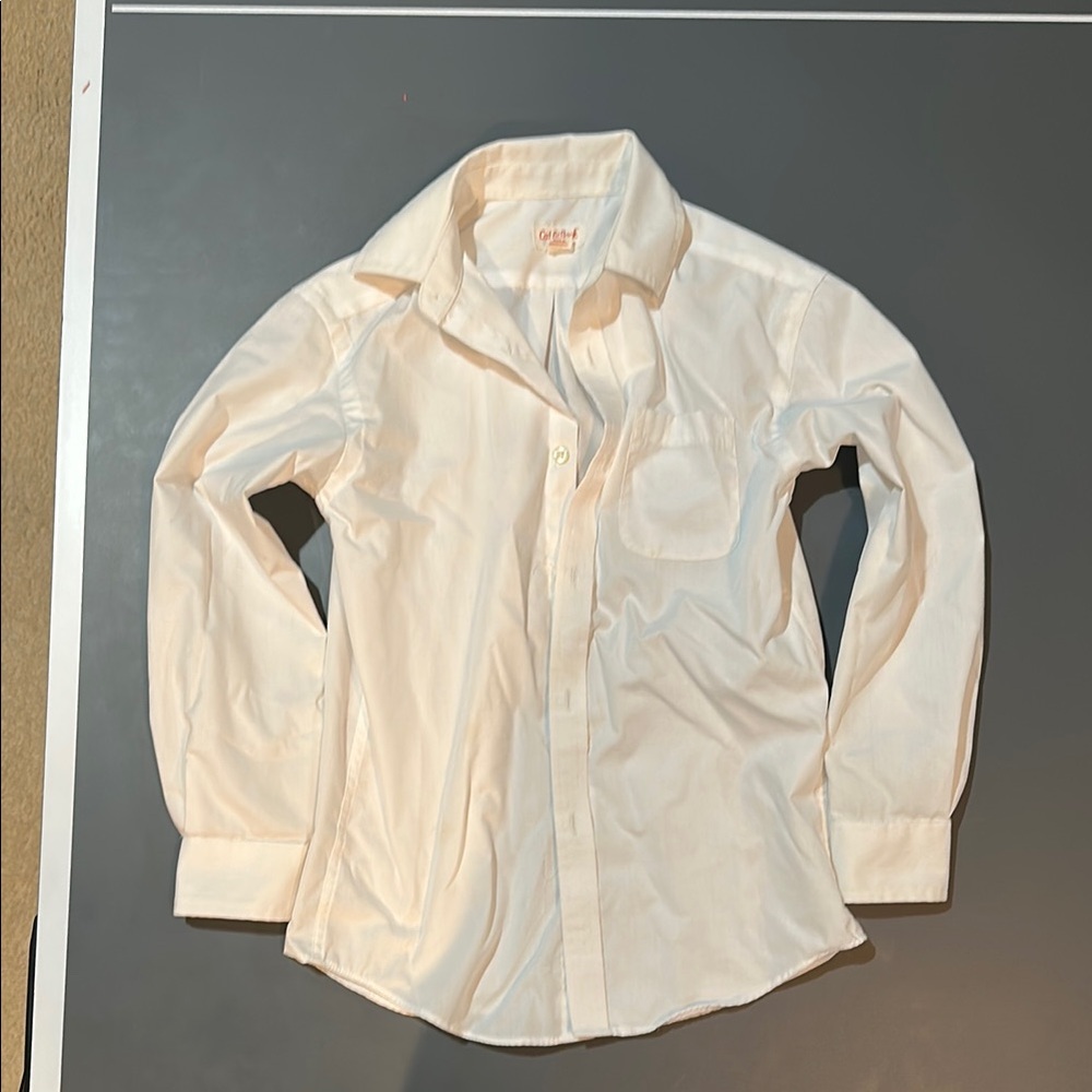 Cat & Jack Classic White Boy’s Shirt